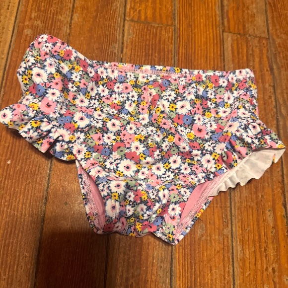 GAP Other - Baby Gap bikini bottom floral swim trunks toddler 18-24 months